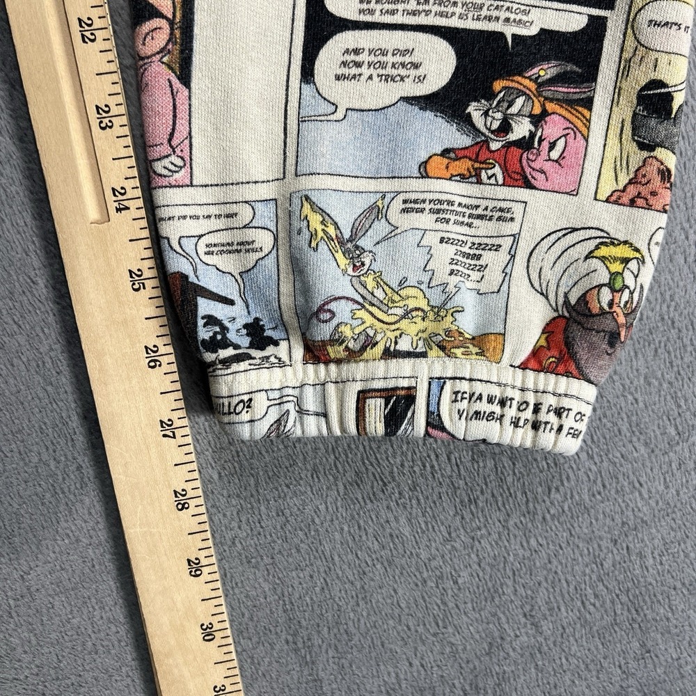 Teddy Fresh Sweatpants‎ Mens XS Looney Tunes Joggers Comic Book Drawstring - Picture 7 of 11